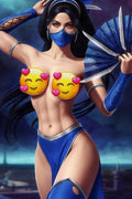 Diamond Key Pinup #2 (Kitana Mortal Kombat Cosplay Cover) PREORDER | EST SHIP DATE 6/30