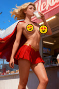 Diamond Key Pinup #2 (Supergirl Cosplay Cover)
